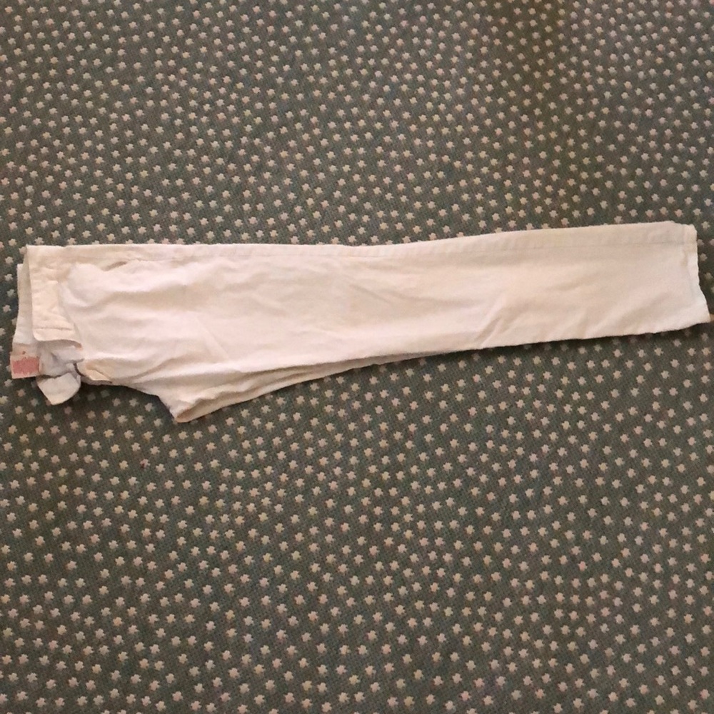 White Mossimo Straight leg pants